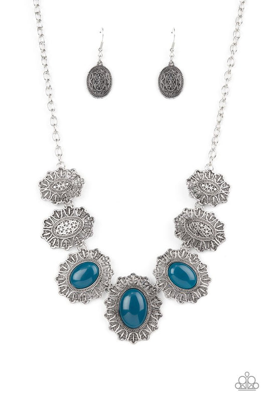 Forever and EVERGLADE - Blue - Paparazzi Necklace Image