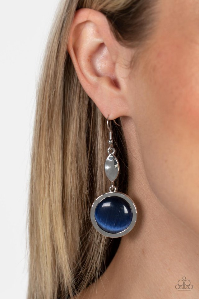 Paparazzi Earring Magically Magnificent Blue – Paparazzi