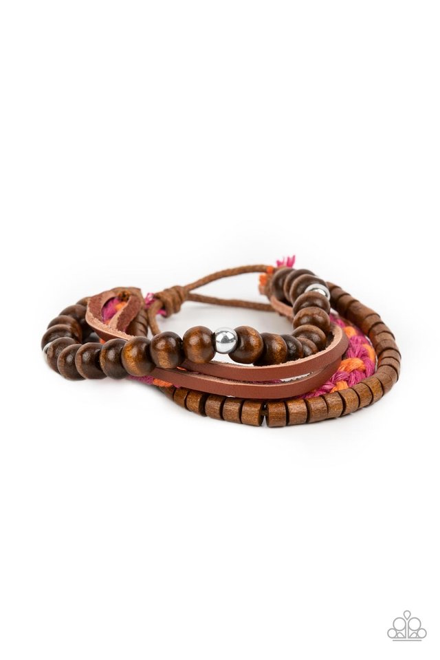 Timberland Trendsetter - Pink - Paparazzi Bracelet Image