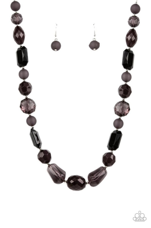 Here Today, GONDOLA Tomorrow - Black - Paparazzi Necklace Image