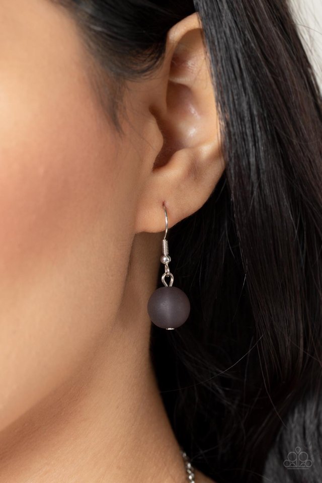 Here Today, GONDOLA Tomorrow - Black - Paparazzi Necklace Image