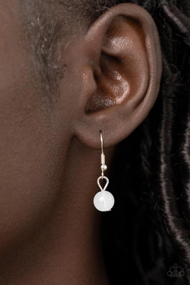 Having a Wonderful CHIME - White - Paparazzi Necklace Image