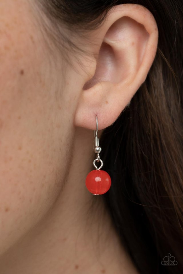 Blissfully Bohemian - Orange - Paparazzi Necklace Image