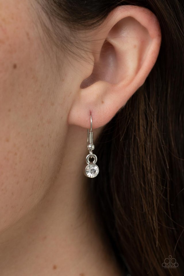 Understated Dazzle - Red - Paparazzi Necklace Image