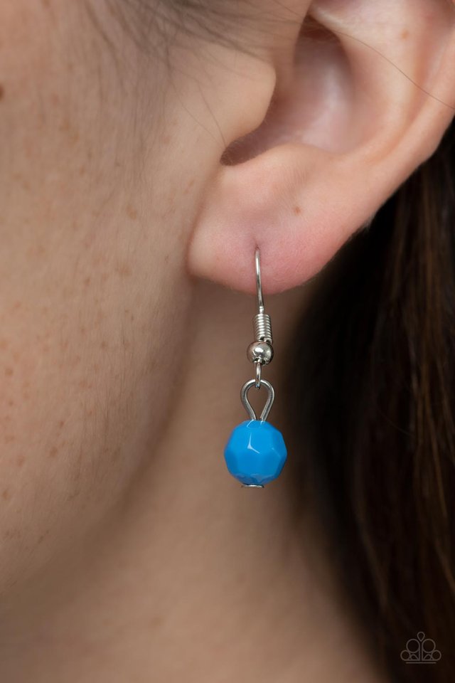 Tropical Tsunami - Blue - Paparazzi Necklace Image