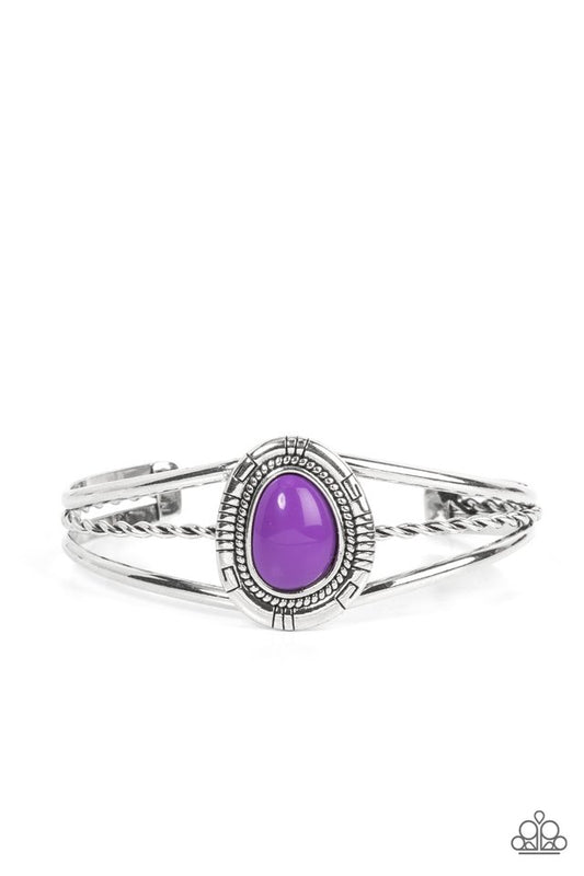 Ethereal Enthusiast - Purple - Paparazzi Bracelet Image