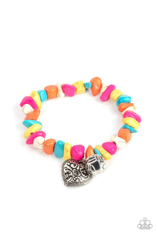 Love You to Pieces - Multi - Paparazzi Bracelet Image