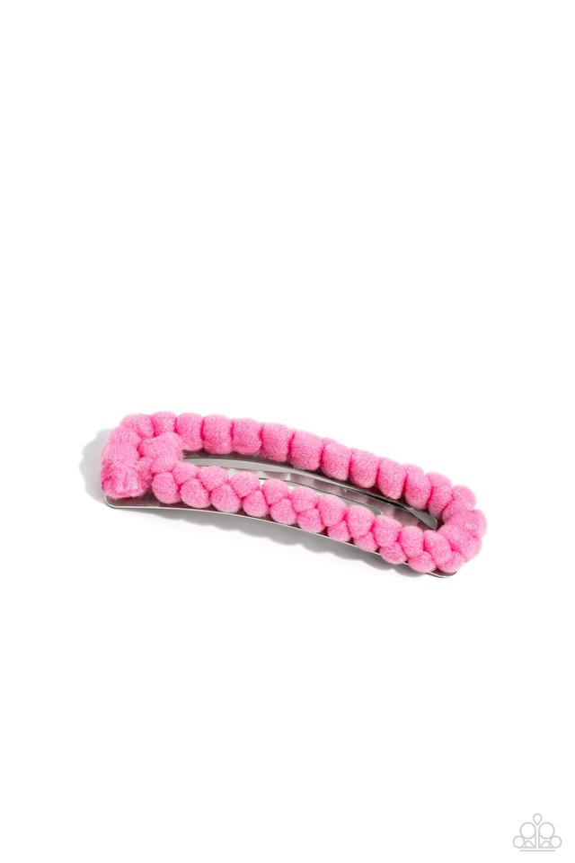 Bubble Gum Bubbly - Pink - Paparazzi Hair Accessories Image