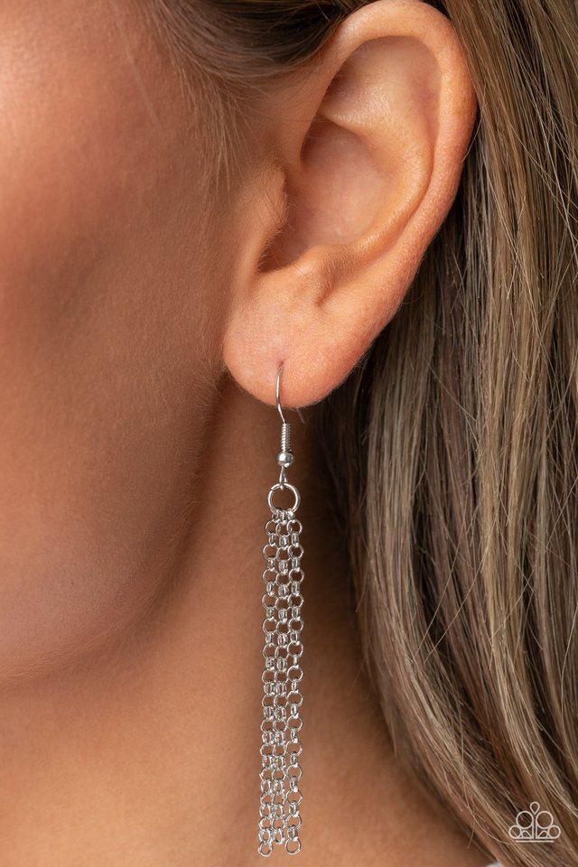 Reel It In - Black - Paparazzi Necklace Image