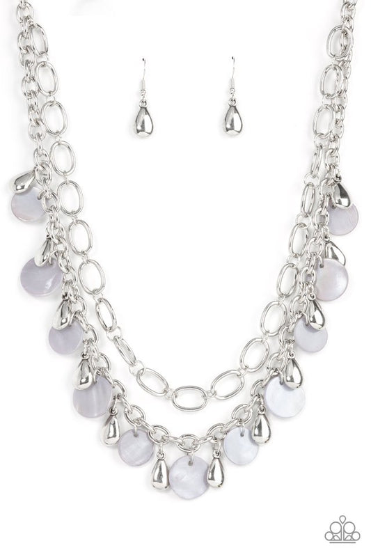 Beachfront Fabulous - Silver - Paparazzi Necklace Image
