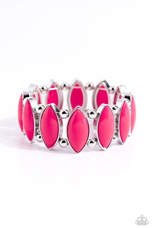 Cry Me a RIVERA - Pink - Paparazzi Bracelet Image