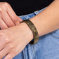 ​Record-Breaking Bling - Brass - Paparazzi Bracelet Image