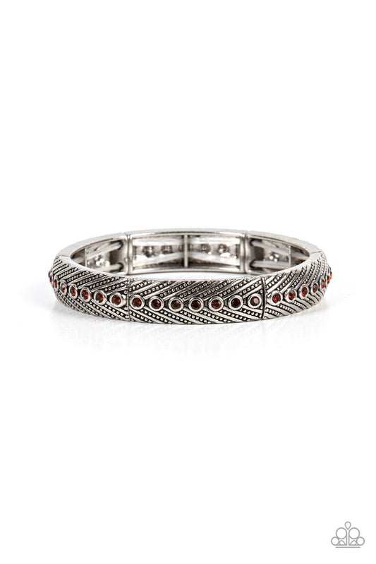 Risk-Taking Twinkle - Brown - Paparazzi Bracelet Image
