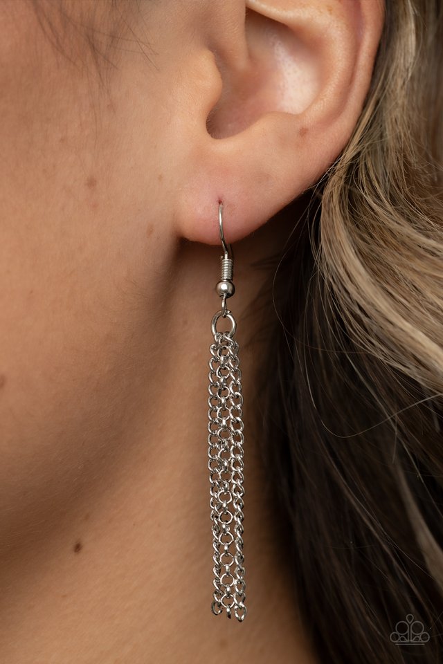 Funky Fringe - Red - Paparazzi Necklace Image