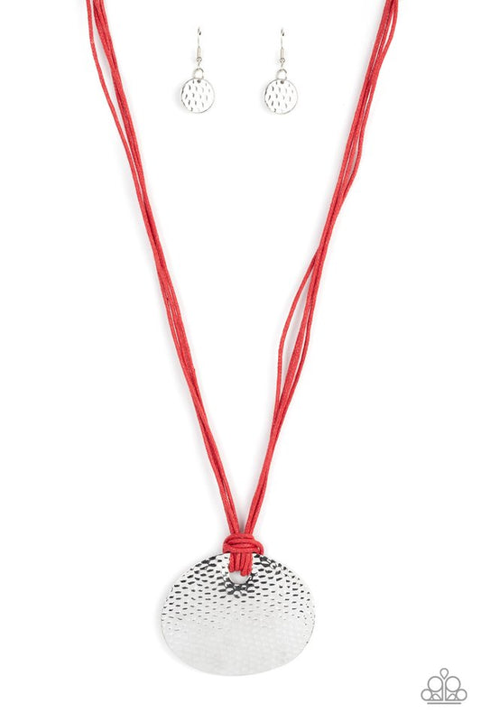 Rural Reflex - Red - Paparazzi Necklace Image