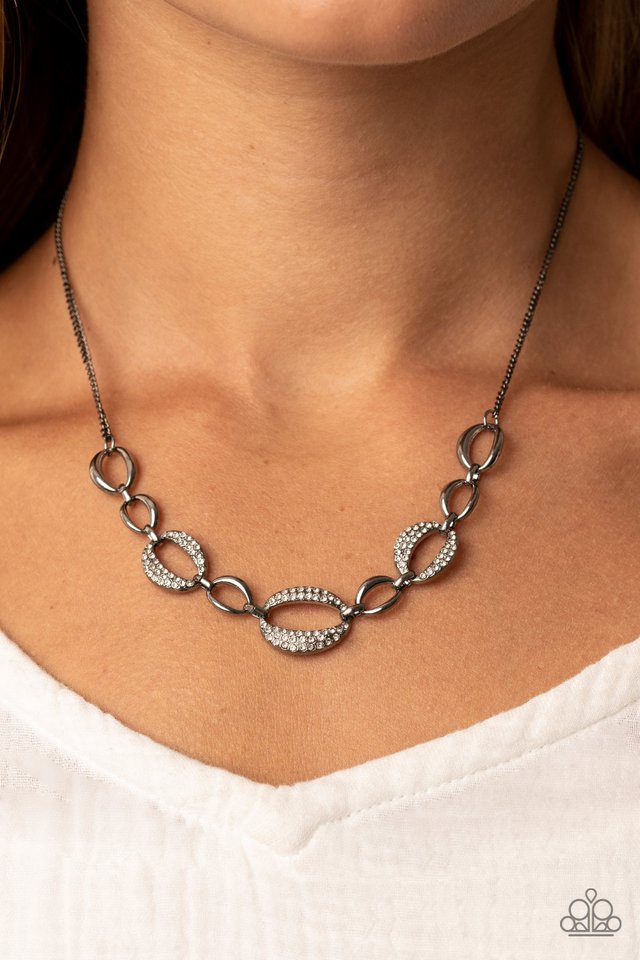 The Only Game in Town - Black - Paparazzi Necklace Image