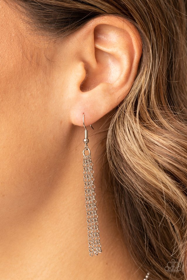 Reel It In - Orange - Paparazzi Necklace Image