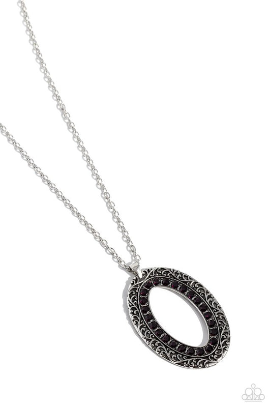 Villa Vixen - Purple - Paparazzi Necklace Image