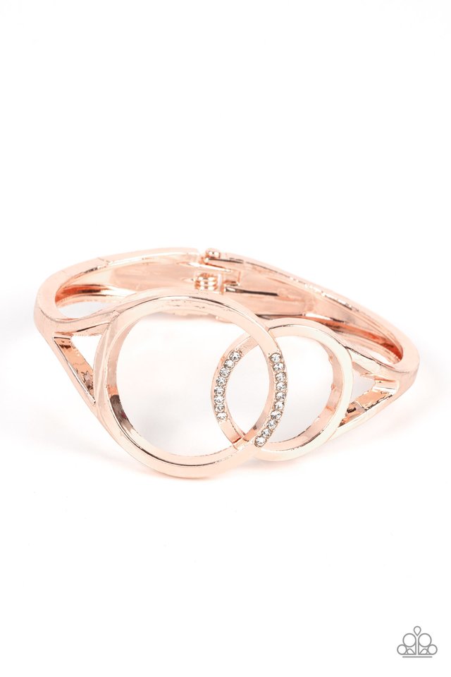 ​Scope of Expertise - Rose Gold - Paparazzi Bracelet Image