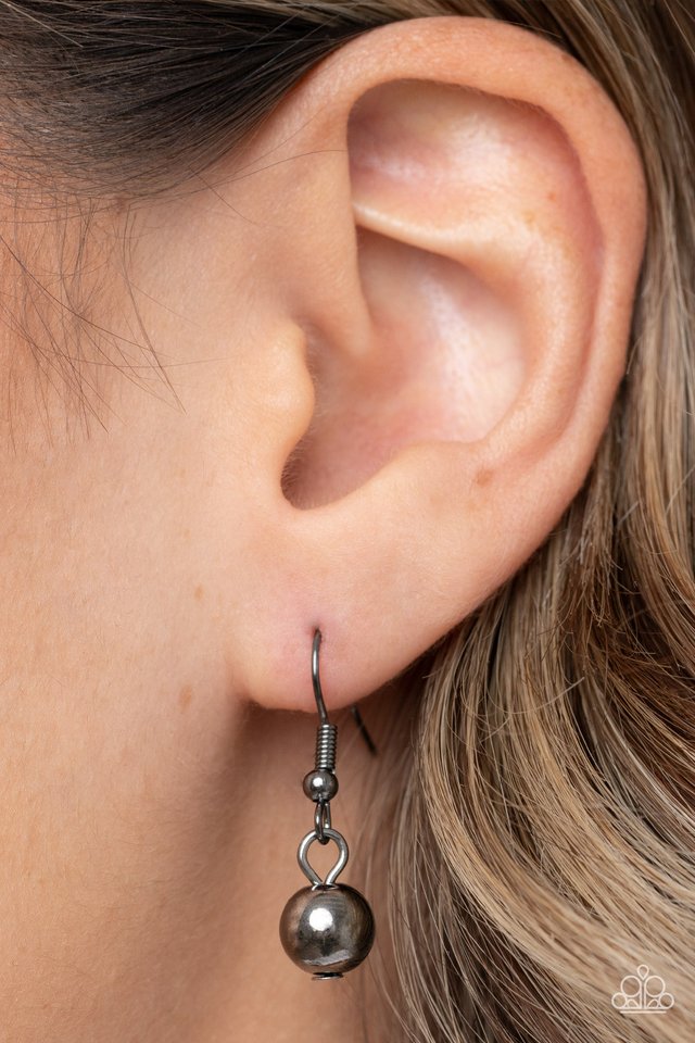 ​Encircled in Elegance - Black - Paparazzi Necklace Image