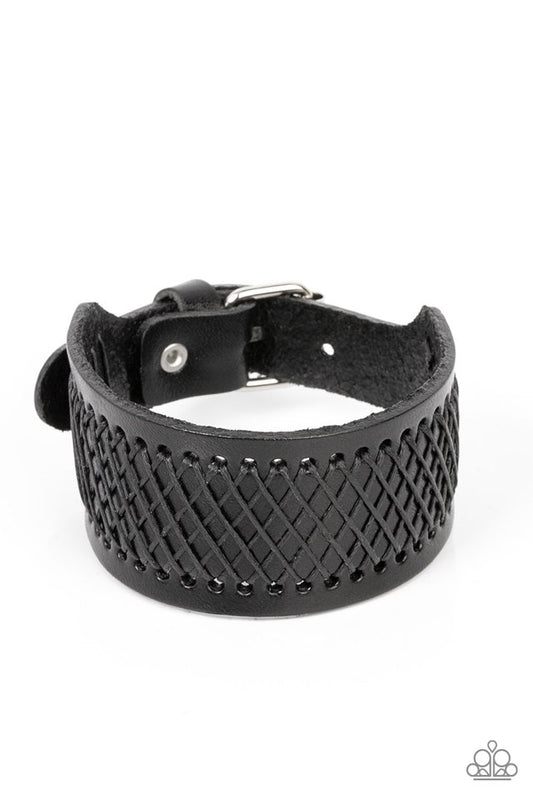 Drifter Discovery - Black - Paparazzi Bracelet Image