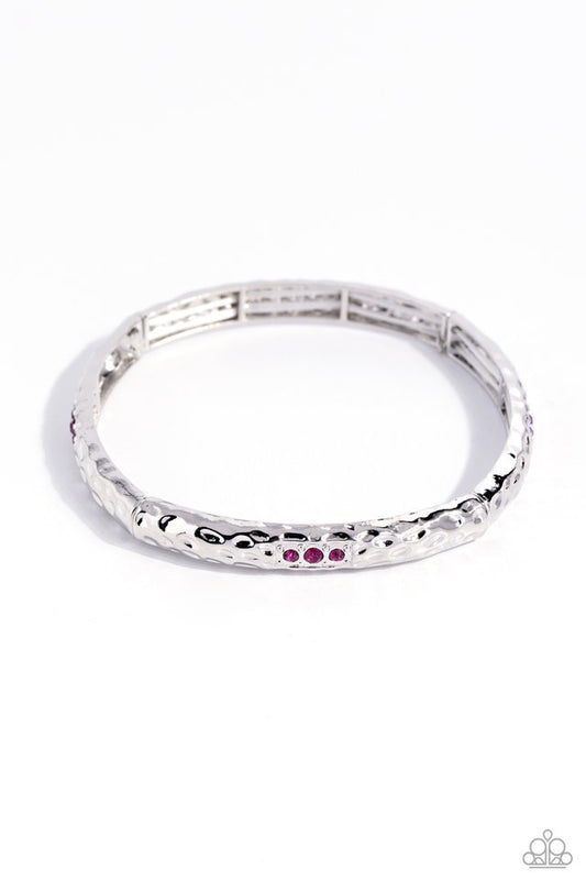 Reinvented Refinement - Pink - Paparazzi Bracelet Image