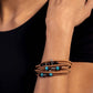 Absolutely WANDER-ful - Blue - Paparazzi Bracelet Image