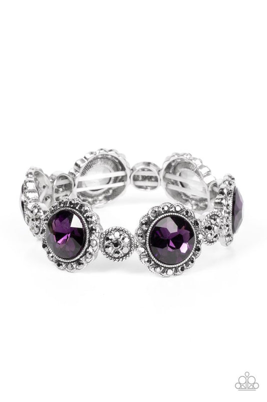 Palace Property - Purple - Paparazzi Bracelet Image