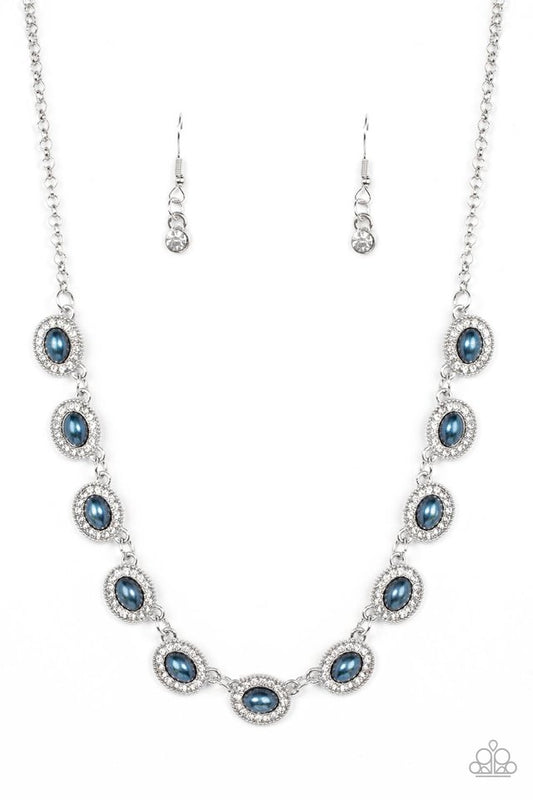 Modest Masterpiece - Blue - Paparazzi Necklace Image