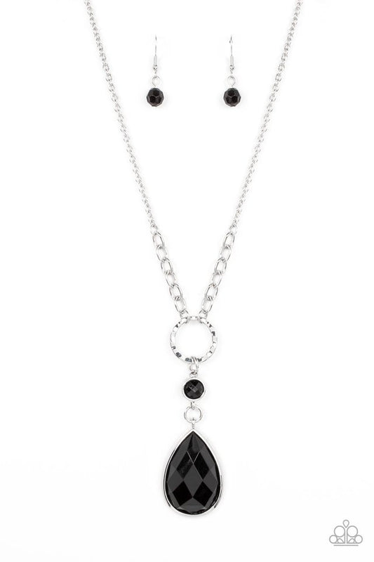 Valley Girl Glamour - Black - Paparazzi Necklace Image