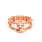 Embraceable Elegance - Copper - Paparazzi Ring Image