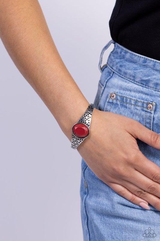 Over POP-ulated - Red - Paparazzi Bracelet Image