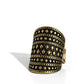 Diamondback Bravado - Brass - Paparazzi Ring Image