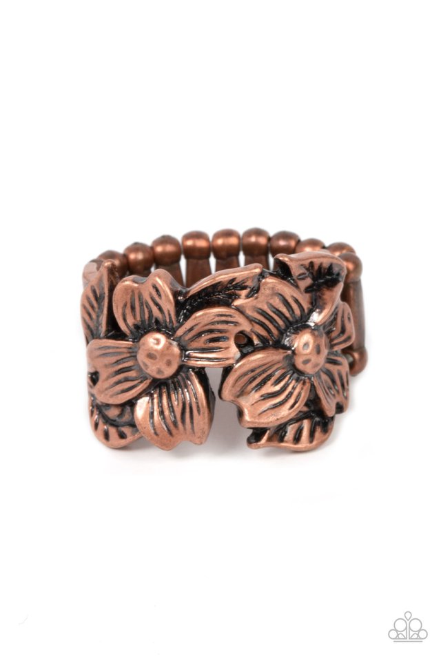 Island Eden - Copper - Paparazzi Ring Image