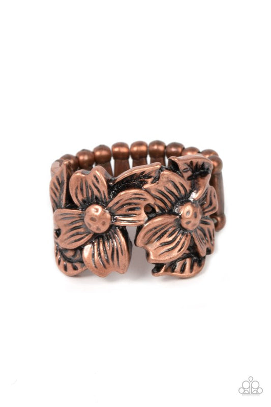 Island Eden - Copper - Paparazzi Ring Image