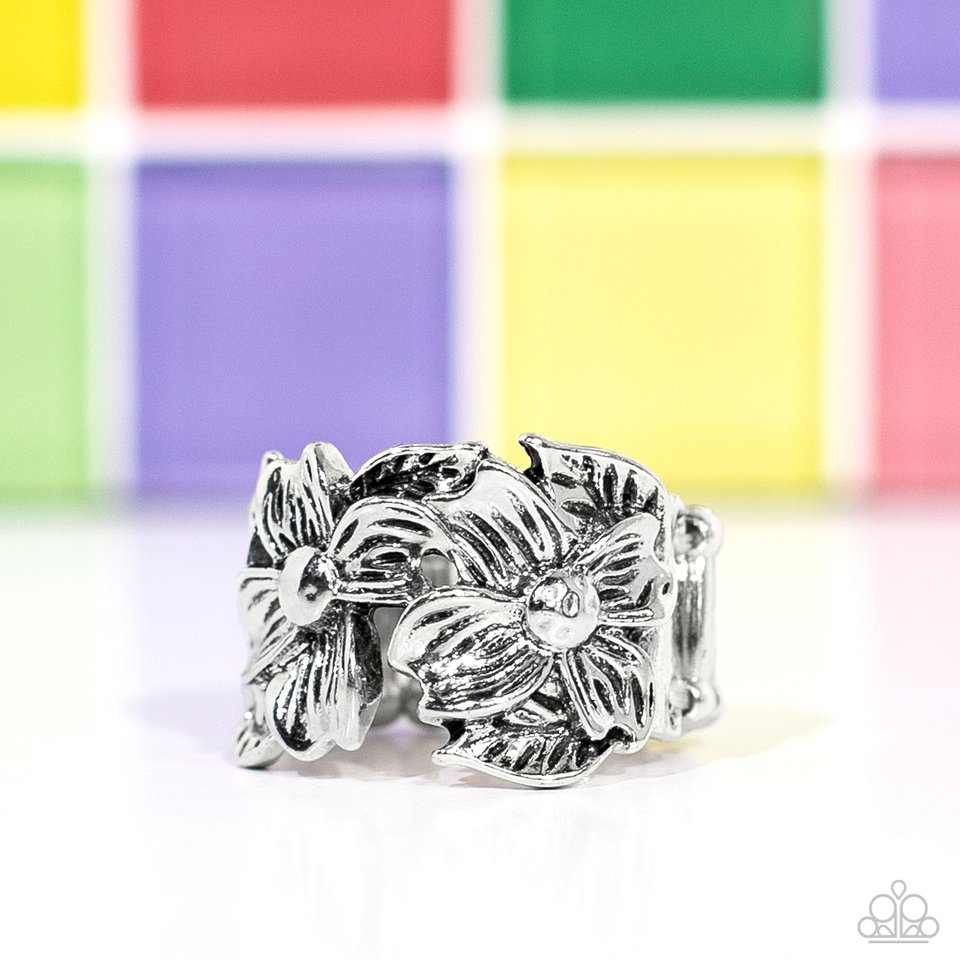 Island Eden - Silver - Paparazzi Ring Image