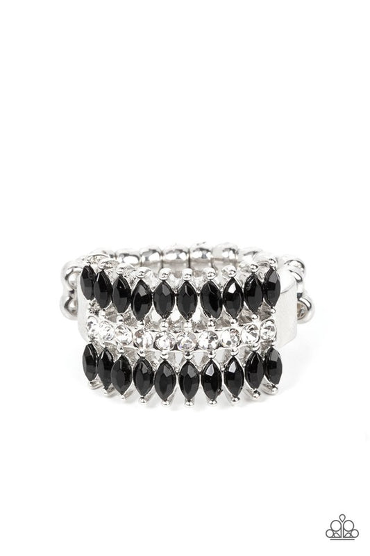 Cinematic Couture - Black - Paparazzi Ring Image