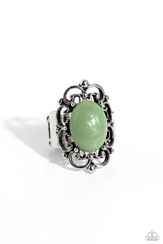 Happily EVERGLADE After - Green - Paparazzi Ring Image
