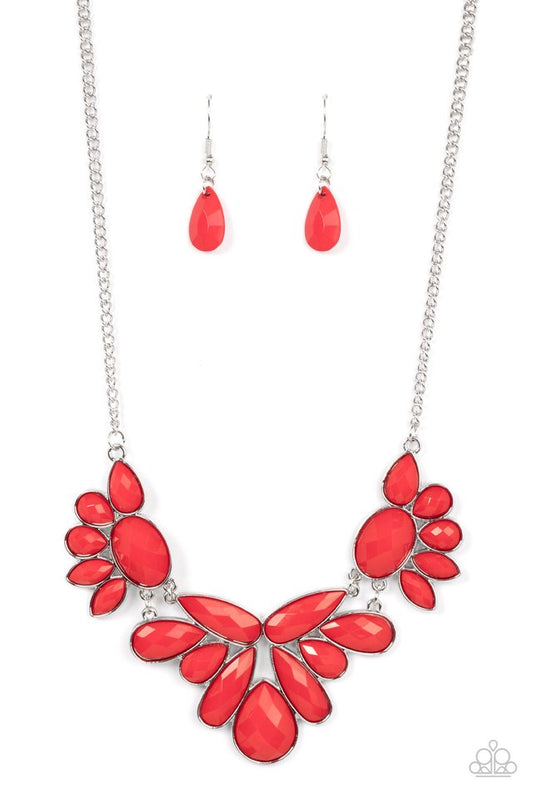 A Passing FAN-cy - Red - Paparazzi Necklace Image