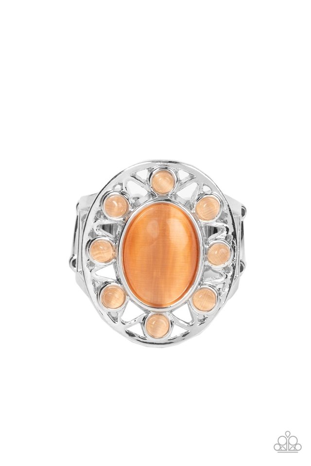 Sunny Solstice - Orange - Paparazzi Ring Image