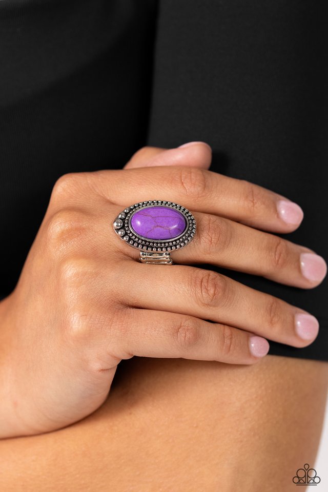 Paparazzi Ring Chiseled Canyons Purple – Paparazzi Jewelry