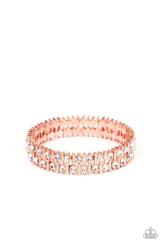 Generational Glimmer - Copper - Paparazzi Bracelet Image