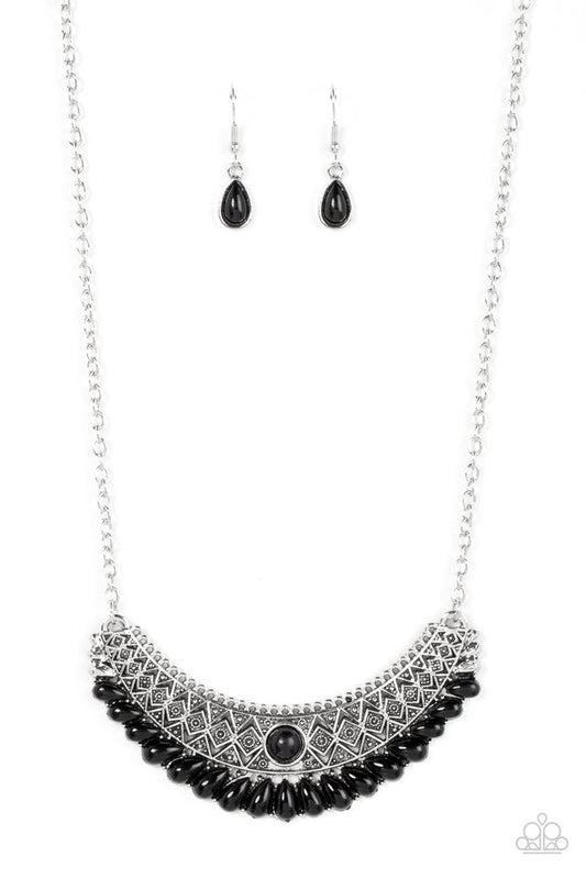 Abundantly Aztec - Black - Paparazzi Necklace Image