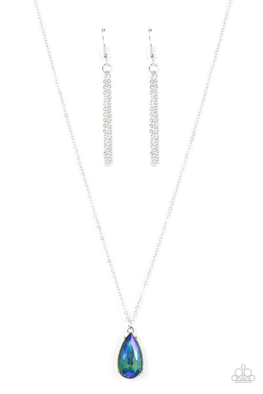 Interstellar Royal - Green - Paparazzi Necklace Image