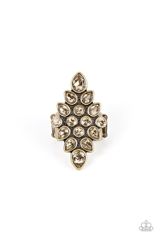 Combustible Iridescence - Brass - Paparazzi Ring Image