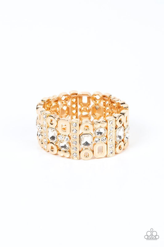 Dynamically Diverse - Gold - Paparazzi Bracelet Image