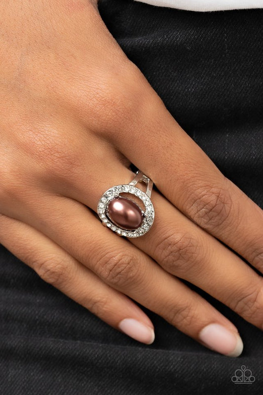 Seize the Shimmer - Brown - Paparazzi Ring Image