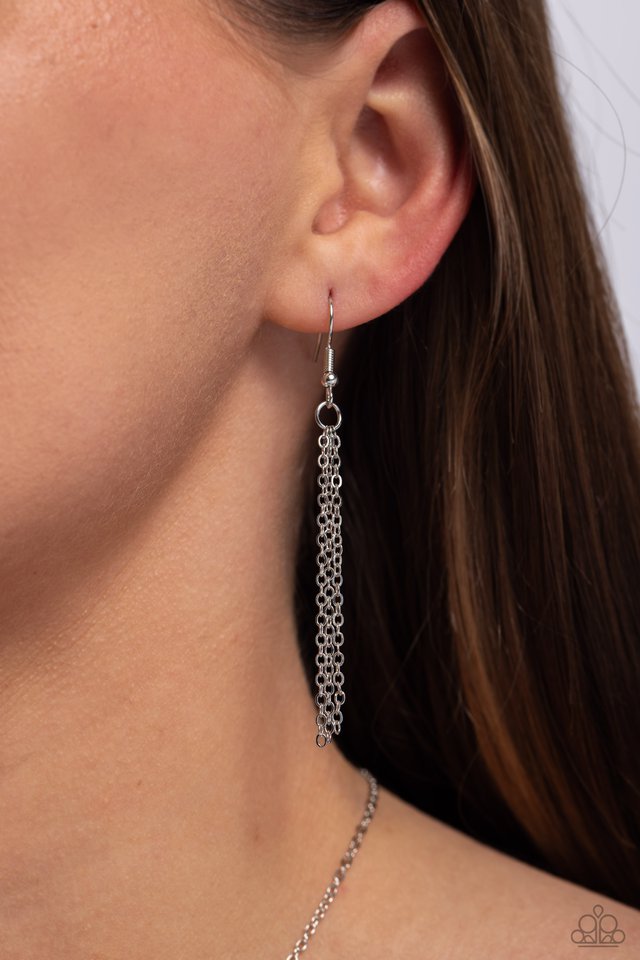 Cottage Retreat - Orange - Paparazzi Necklace Image