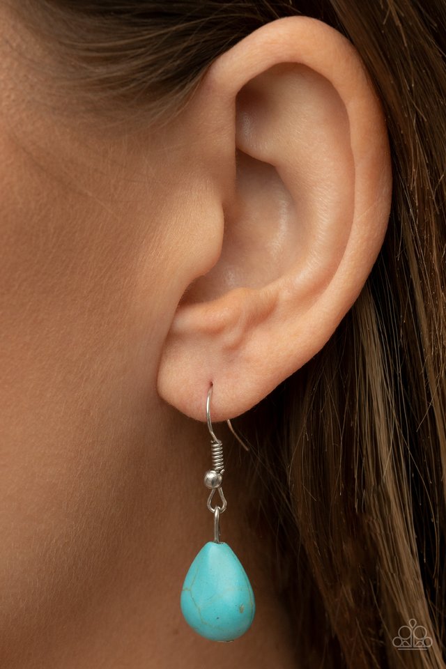 Rodeo Royale - Blue - Paparazzi Necklace Image