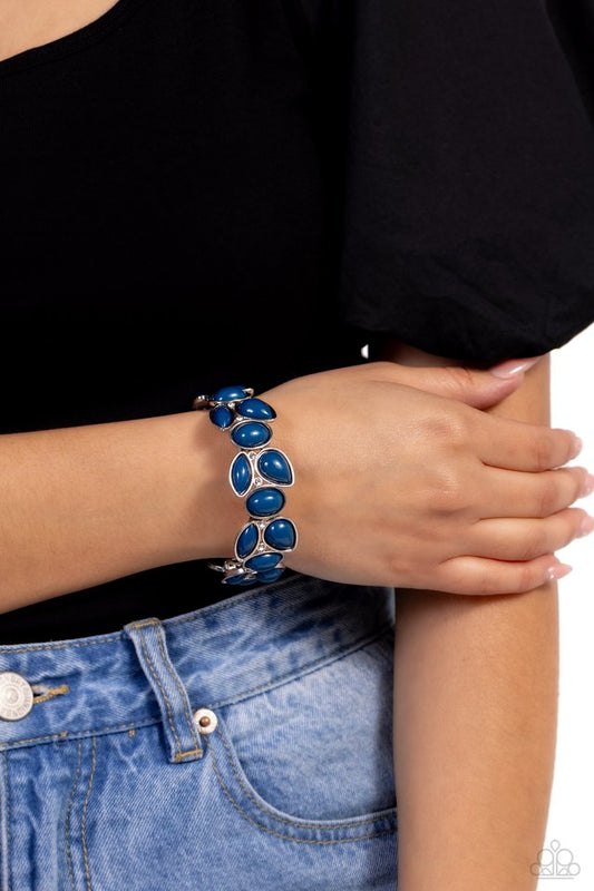 Gondola Groves - Blue - Paparazzi Bracelet Image